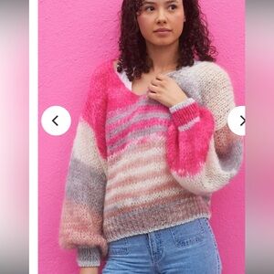 Mohair American Dreams Milana Oversized V-Neck